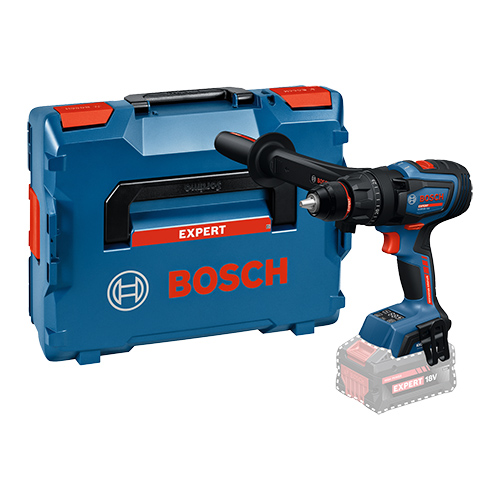 Bosch EXPERT Akku-SchlagBohrschrauber, EXSB18V-150 / Drehmoment - weich/hart/max.: 84/100/150Nm / Leerlaufdrehzahl - 1.Gang/2.Gang: 0-550/0-2'200min-1 / 2.2 Kg / inkl. L-Boxx [18V OHNE AKKU]